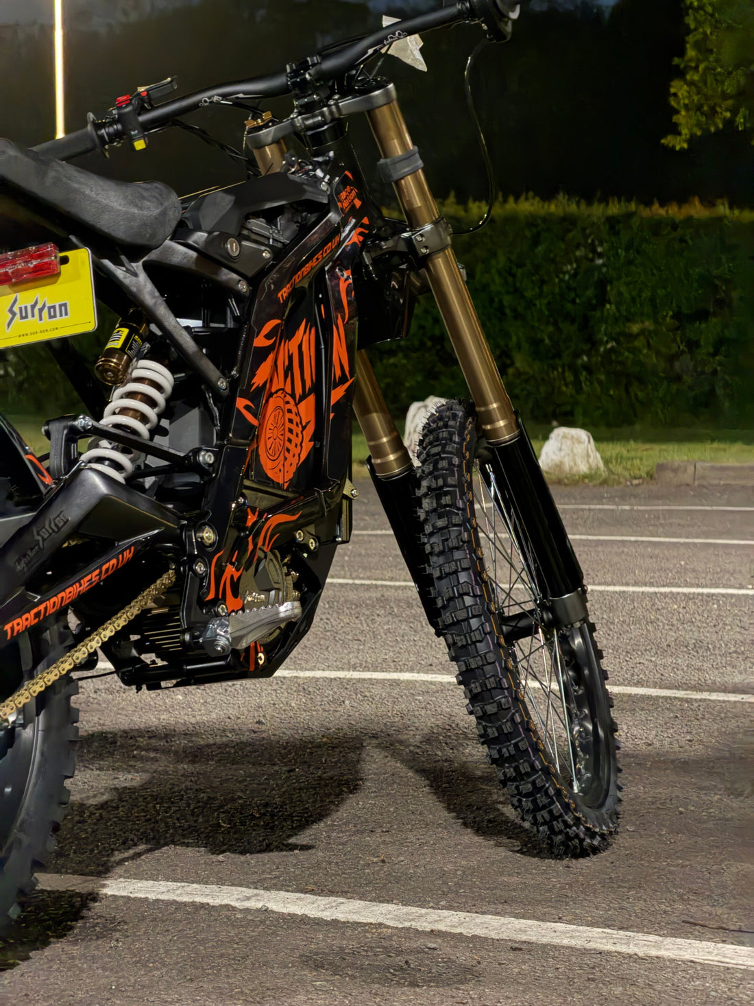 Traction Bikes delivering a new Sur-Ron to a UK customer's door