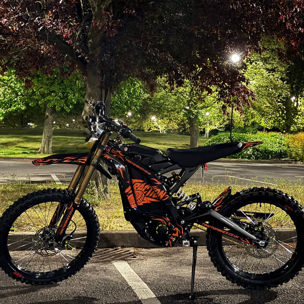 Sur-Ron Light Bee X at the Traction Bikes warehouse