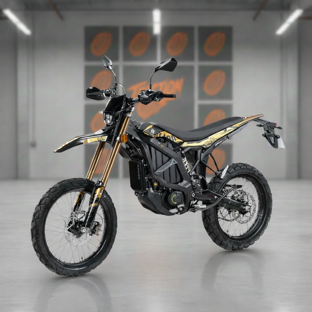 2025 Sur-Ron Ultra Bee electric motorcycle UK – side profile view