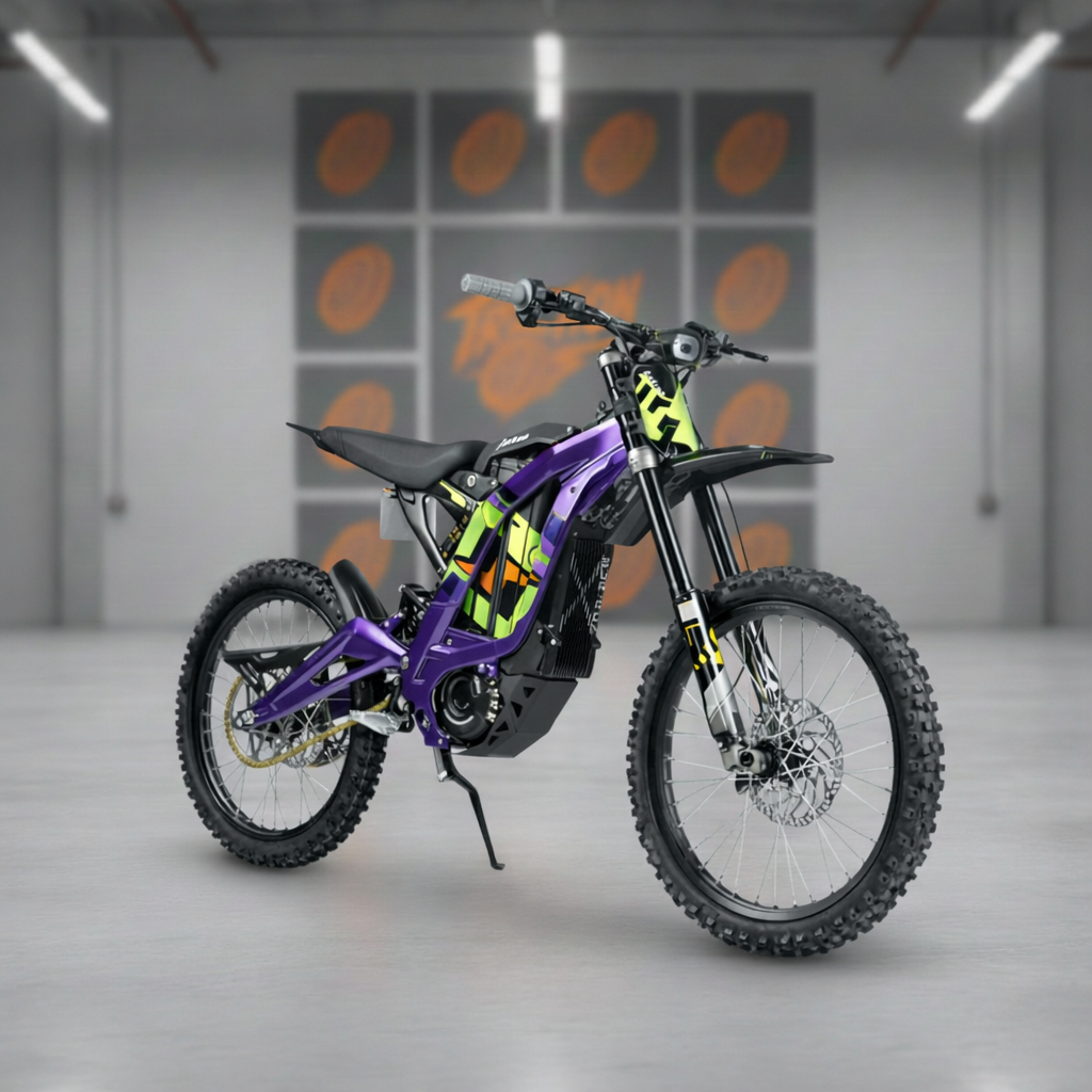 2025 Sur-Ron Light Bee X electric dirt bike – side profile UK